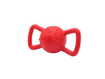 Voir l’image dans la galerie, BüD'z - Jouet Balle avec Poignées Rouge en Caoutchouc pour Chiens, 20 cm