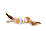Voir l’image dans la galerie, BüD'z - Balle avec Plumes pour Chats, 9 cm