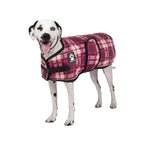 Voir l’image dans la galerie, SHEDROW Glacier Manteau Plaid Mauve Puissant S
