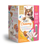 Voir l’image dans la galerie, Catit Creamy - Festif, Assortiment avec Cuillère - Gâteries à Lécher Sans Grains pour Chats