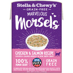 Voir l’image dans la galerie, Stella & Chewy's Marvelous Morsels - Chat Morceaux de Poulet et Saumon dans un Bouillon - Nourriture Humide Sans Grains pour Chats en Tetra Pak