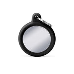 Voir l’image dans la galerie, MFC Hushtag Cercle Aluminium L Chromé/Caoutchou Noir