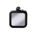 Voir l’image dans la galerie, MFC Hushtag Carré Aluminium L Chromé/Caoutchou Noir