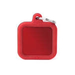 Voir l’image dans la galerie, MFC Hushtag Carré Aluminium L Rouge/Caoutchou Rouge