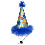 Voir l’image dans la galerie, Huxley & Kent - Chapeau d'Anniversaire Bleu pour Chiens