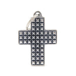 Voir l’image dans la galerie, MFC Bronx Croix Clous XL Argent Antique