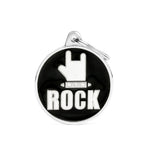 Voir l’image dans la galerie, My Family - Charmes Cercle ROCK - Médaille d'Identité pour Chiens