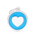 Voir l’image dans la galerie, MFC Classic Coeur Encerclé L Bleu Clair