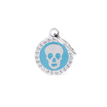 Voir l’image dans la galerie, MFC Glam Crâne Encerclé Bleu Clair