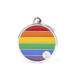 Voir l’image dans la galerie, My Family - Cercle Arc-en-Ciel - Médaille d'Identité pour Chiens