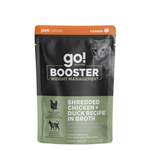 Voir l’image dans la galerie, Petcurean Go! Solutions Booster - Chat Contrôle du Poids, Poulet et Canard Éffilochés au Bouillon - Nourriture Humide Sans Grains pour Chats