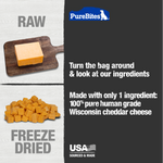 Voir l’image dans la galerie, PureBites - Fromage Cheddar - Gâteries ou Garnitures Lyophilisées pour Chiens