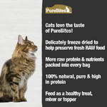 Voir l’image dans la galerie, PureBites - Poulet et Foie de Canard - Gâteries ou Garnitures Lyophilisées pour Chats