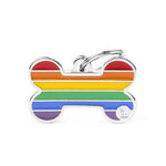 Voir l’image dans la galerie, My Family - Os Arc-en-Ciel - Médaille d'Identité pour Chiens