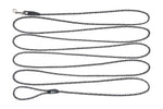 Voir l’image dans la galerie, RC Pets - Longue Laisse en Corde 1/4" x 20 pi Noir - Laisse pour Chiens