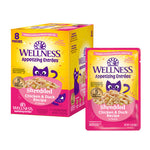 Voir l’image dans la galerie, Wellness Appetizing Entrees - Poulet Effiloché et Canard - Nourriture Humide Sans Grains pour Chats