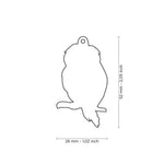 Voir l’image dans la galerie, My Family - Sauvage Hibou - Médaille d'Identité pour Chiens
