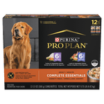 Voir l’image dans la galerie, Purina Pro Plan Complete Essentials - Dinde et Légumes (6 x 368 g) / Agneau &amp; Légumes (6 x 368 g), Tranches en Sauce - Nourriture Humide pour Chiens