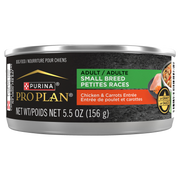 Purina Pro Plan - Entrée de Poulet et Carottes en Sauce - Nourriture Humide pour Chiens Adultes de Petites Races