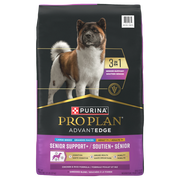 Purina Pro Plan AdvantEdge - Support+ Poulet et Riz - Nourriture Sèche pour Chiens Seniors de Grandes Races