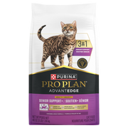 Pro Plan AdvantEdge - Soutien+ Senior, Poulet et Riz - Nourriture Sèche pour Chats Adultes 7+ Ans