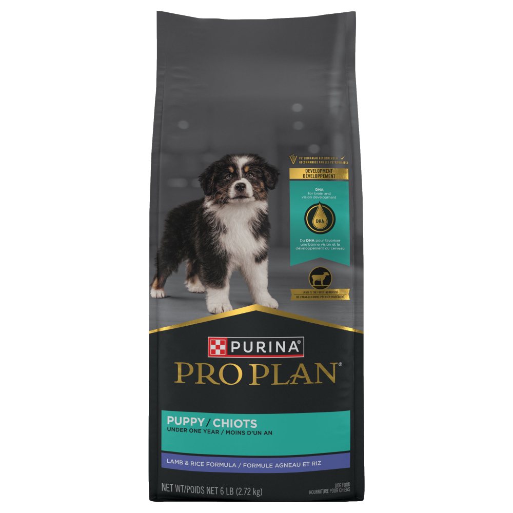 Purina Pro Plan - Agneau et Riz - Nourriture Sèche pour Chiots