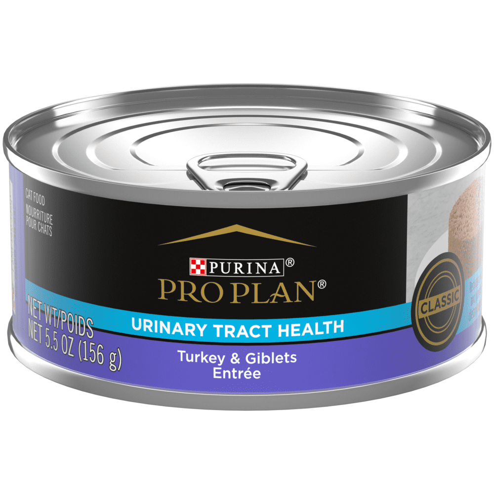 Purina Pro Plan Classique - Système Urinaire en Santé - Entrée de Dinde et Giblets - Nourriture Humide pour Chats