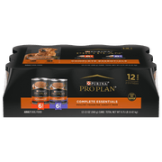 Purina Pro Plan Complete Essentials - Emballage Assorti Poulet (6) et Dinde (6) - Nourriture Humide pour Chiens Adultes