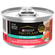 Purina Pro Plan - Chaton Pâté de Saumon et Poisson de Mer - Nourriture Humide pour Chats