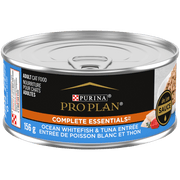 Purina Pro Plan Complete Essentials - Entrée de Poisson Blanc et Thon en Sauce - Nourriture Humide pour Chats Adultes