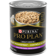 Purina Pro Plan - Gestion du Poids - Dinde et Riz en Sauce - Nourriture Humide pour Chiens