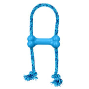 Kong Os Goodie avec Corde - Jouet de Mastication pour Chiots
