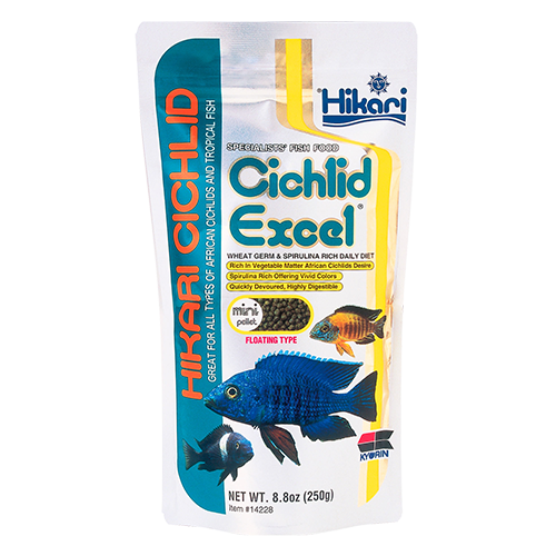 HIKARI Nourriture Cichlid Excel Mini 8.8oz