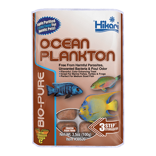 HIKARI BIO-PURE Nourriture Plancton Océanique Congelé Cubes 3.5oz