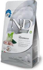 Voir l’image dans la galerie, Farmina N&amp;D White (Pelage Blanc) - Bar, Spiruline et Fenouil - Nourriture Sèche Sans Grains pour Chiots Moyennes et Grandes Races