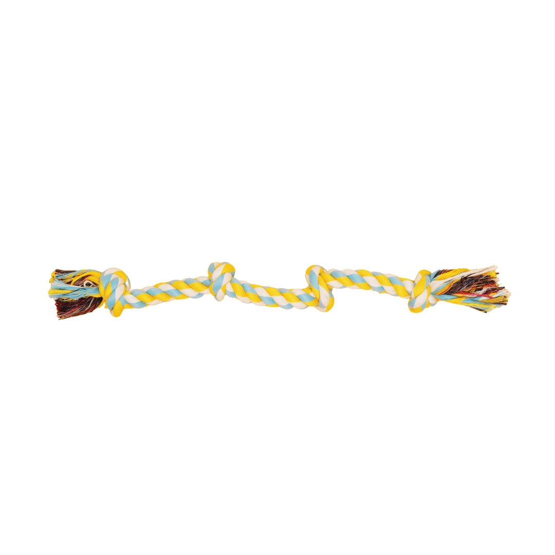BüD'z - Jouet de Corde à 4 Noeuds pour Chiens, 38.75 cm