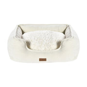 BüD'z Ultra-Doux - Lit Rond à Rebords Élevés L'Élégant - Lit pour Chiens