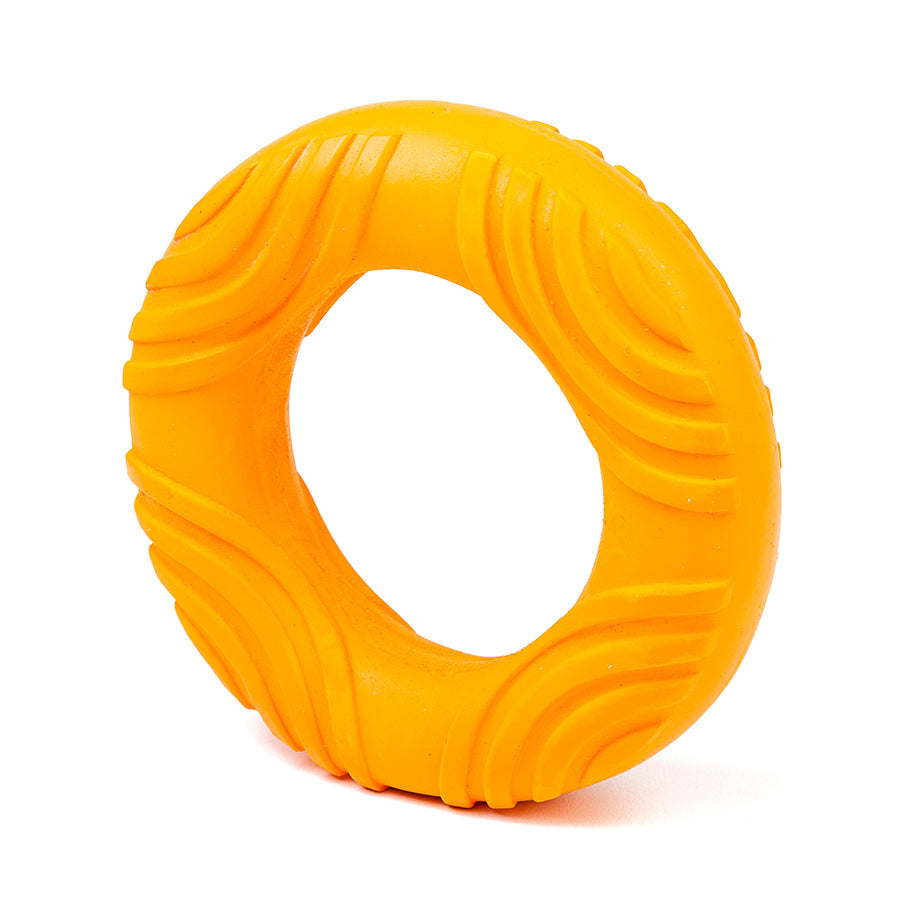 BüD'z - Jouet Anneau en Latex avec Couineur pour Chiens, 13.5 cm