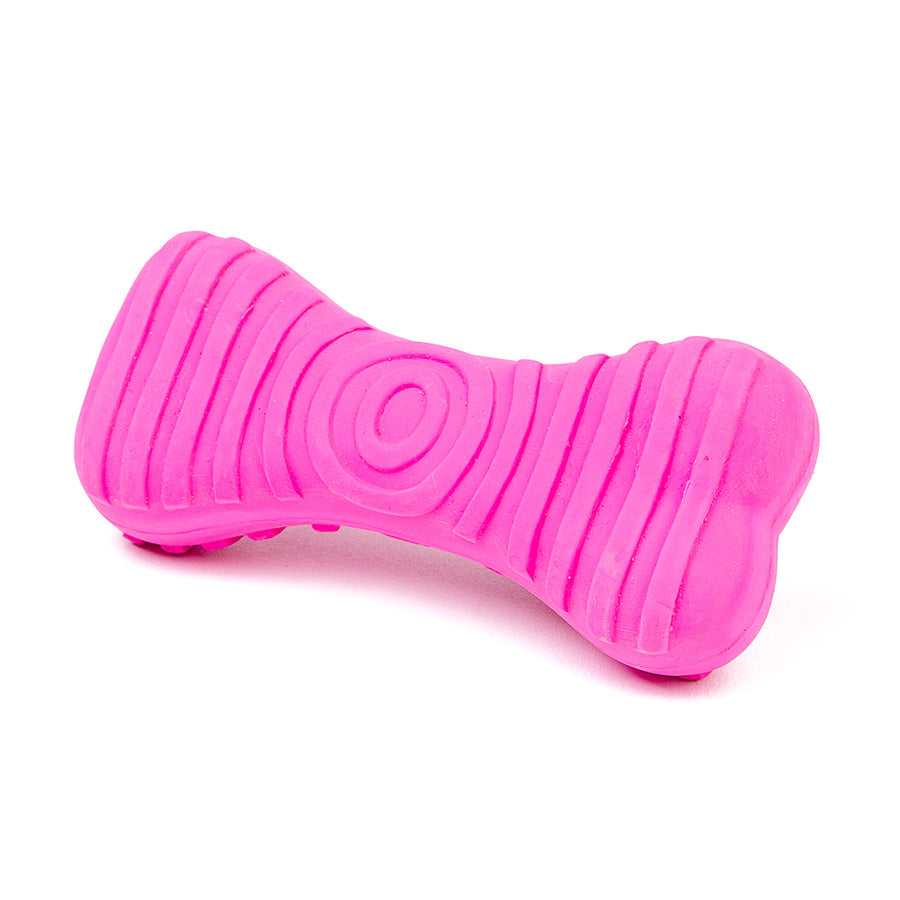 BüD'z - Jouet Os en Latex avec Couineur pour Chiens, 11 cm