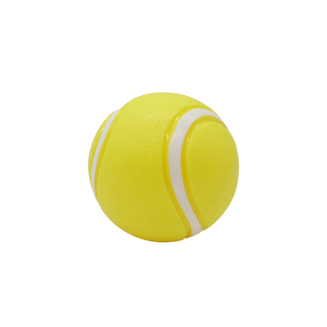 BüD'z - Jouet L'Incontournable Balle de Tennis en Caoutchouc pour Chiens, 7 cm