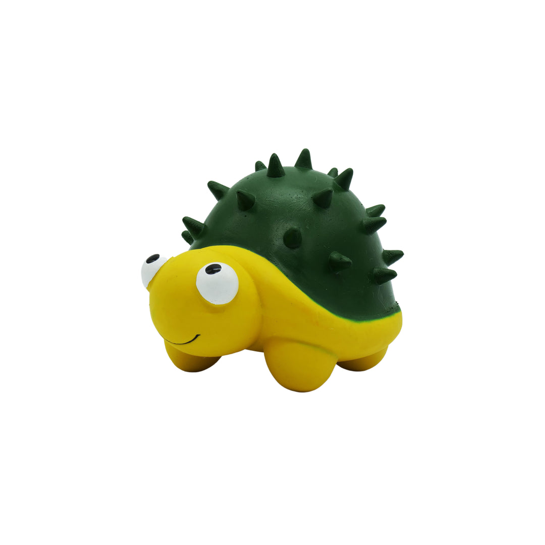BüD'z - Jouet Tortue en Latex avec Couineur pour Chiens, 12.5 cm