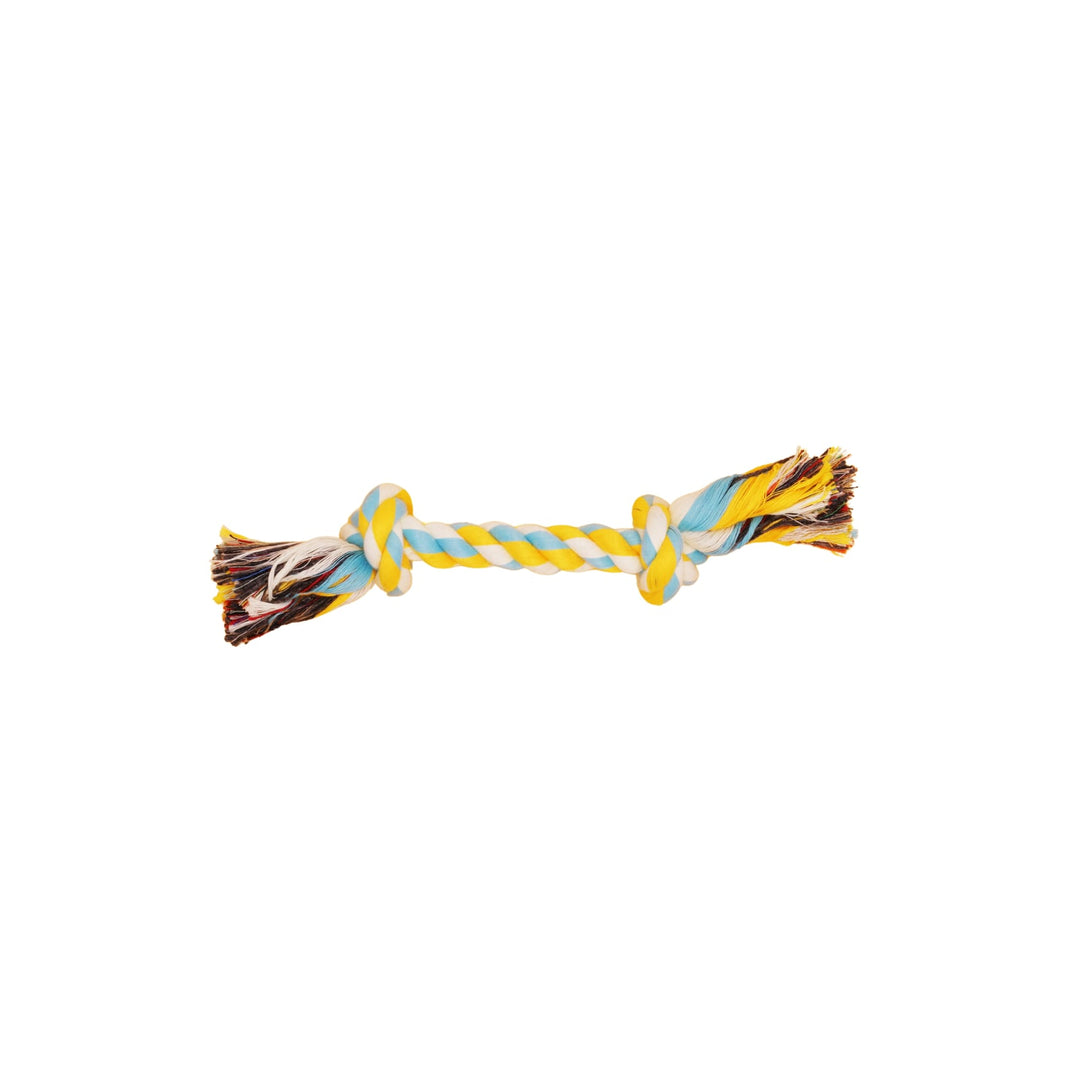 BüD'z - Jouet de Corde à 2 Noeuds pour Chiens, 22 cm
