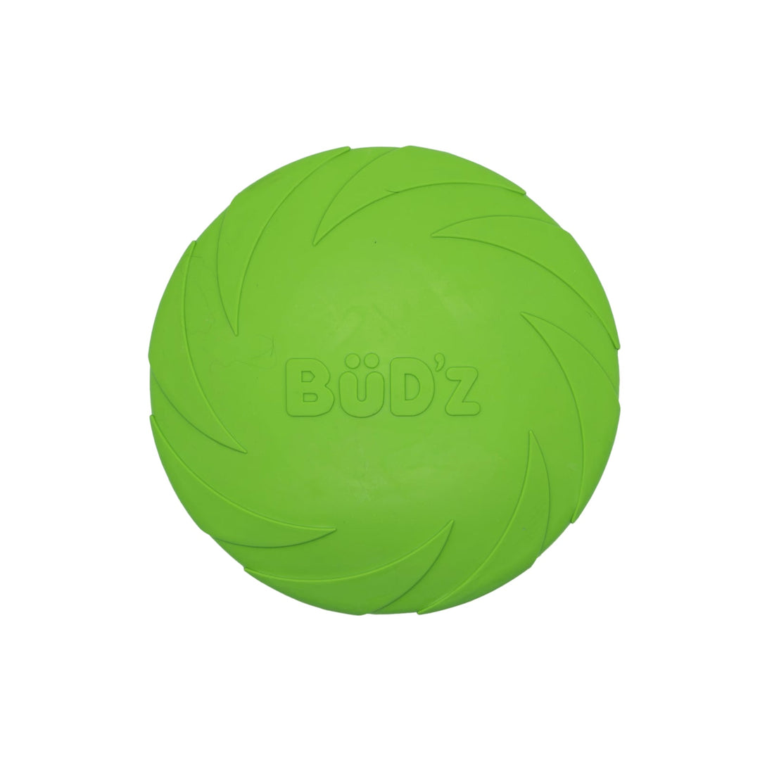 BüD'z - Jouet Disque Volant en Caoutchouc pour Chiens, 23 cm
