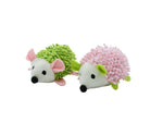 Voir l’image dans la galerie, BüD'z - Duo De Hérissons avec Pochette et Herbe à Chat, 10 cm - Jouet pour Chats