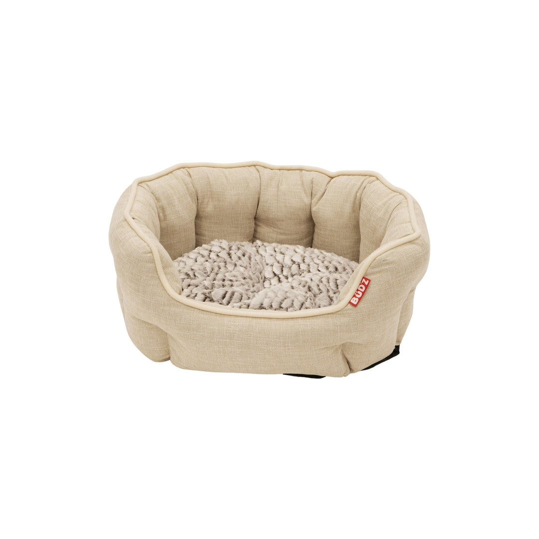 BüD'z Deluxe - Lit Rond à Rebords Élevés - Lit pour Chiens