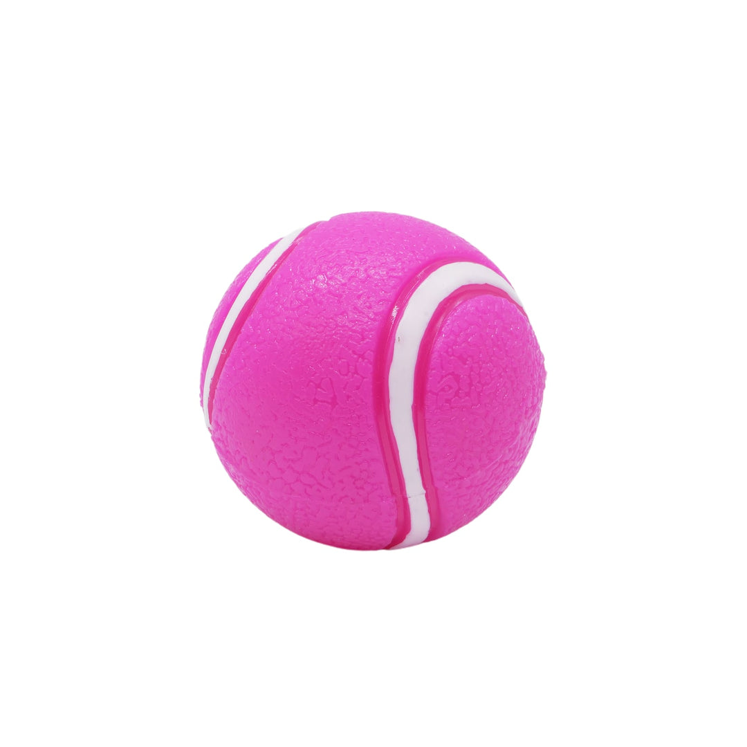 BüD'z - Jouet L'Incontournable Balle de Tennis en Caoutchouc pour Chiens, 7 cm