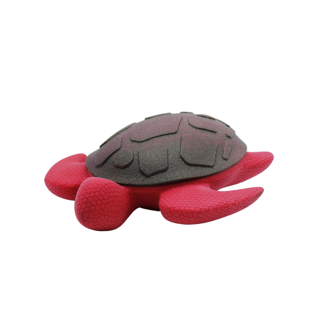 BüD'z - Jouet Tortue Flottant avec Couineur pour Chiens, 15 cm