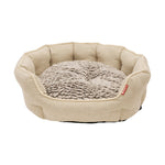 Voir l’image dans la galerie, BüD'z Deluxe - Lit Rond à Rebords Élevés - Lit pour Chiens