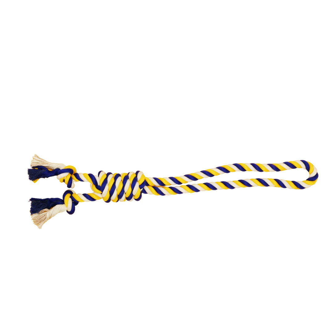 BüD'z - Jouet de Corde avec Boucle et Noeud Coulant pour Chiens, 68 cm