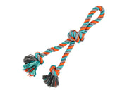 BüD'z - Jouet de Corde Double à 3 Noeuds pour Chiens, 58 cm